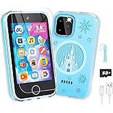 Kids Smart Phone, 3.5'' Touchscreen Toddler Phone Toys for 3 4 5 6 7 8 Years Old Girls, Educational Phone for Kids Christmas Birthday Gifts for Girls Age 3-8, Dual Camera, Habit Tracker, Video Player