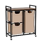 Suntage Laundry Basket Organizer, Hampers for