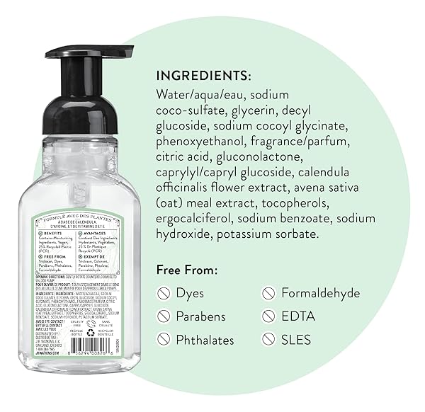 HAND SOAP, FOAMING, 9 FL OZ, VANILLA MINT VANILLA MINT