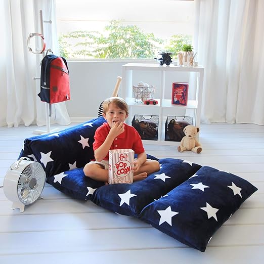 Amazon Com Butterfly Craze Kids Floor Pillow Fold Out Lounger