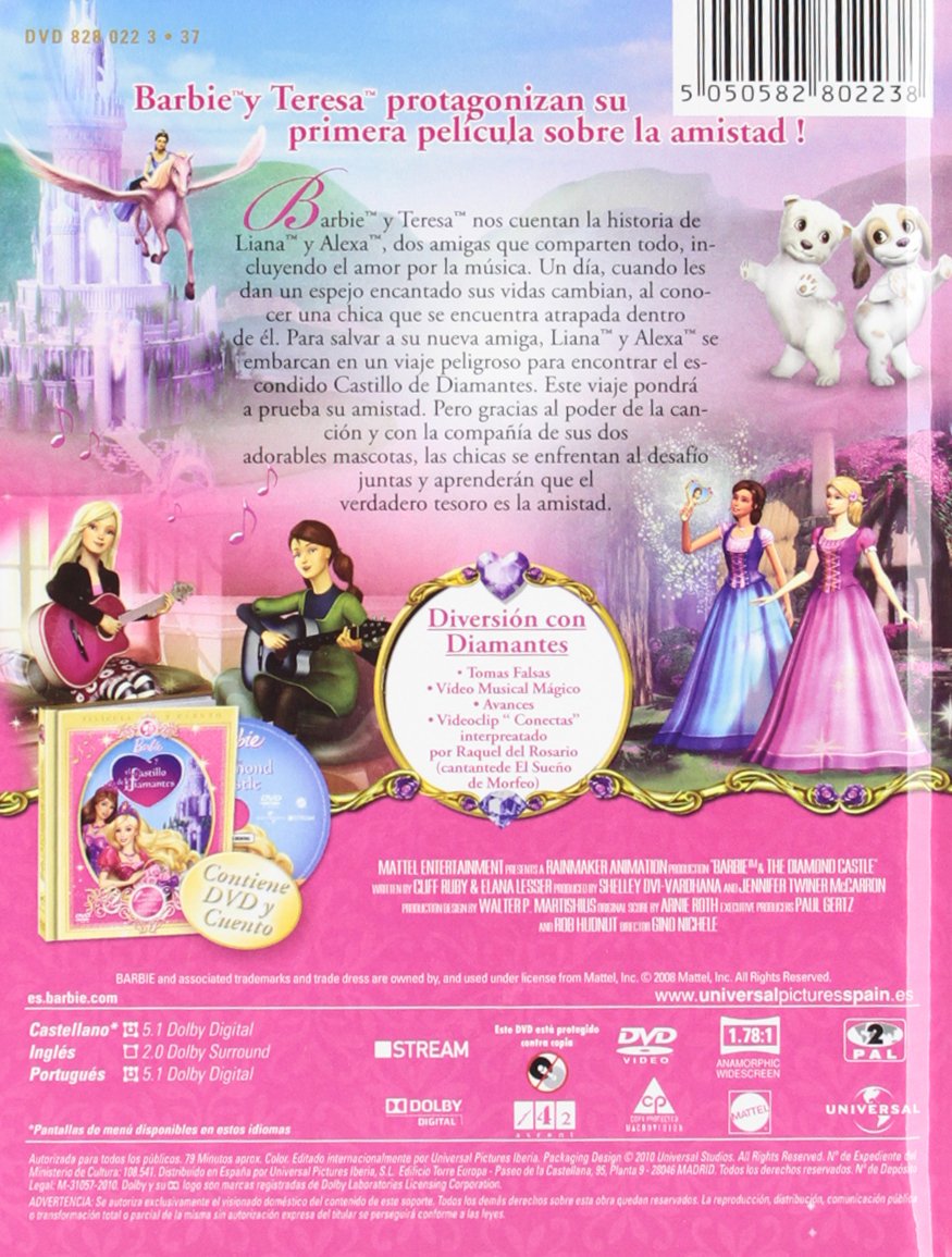 barbie y el castillo de diamantes castellano