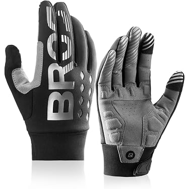 Gants D'hiver Tactiles Homme Femme - Antidérapants Et Coupe-vent - Pour Vélo, Sport, Plein Air