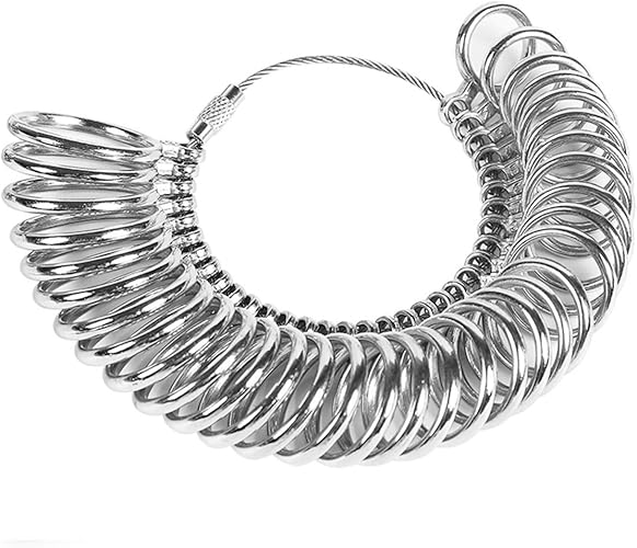 Amazon Calors Vitton 日本標準規格 1号 28号対応 リングゲージ プロ仕様 指輪 ゲージ 指 の サイズ 号数 を測れる 指の太さをはかる リング サイズゲージ ギフトプレゼント リングゲージ ルーペ 通販