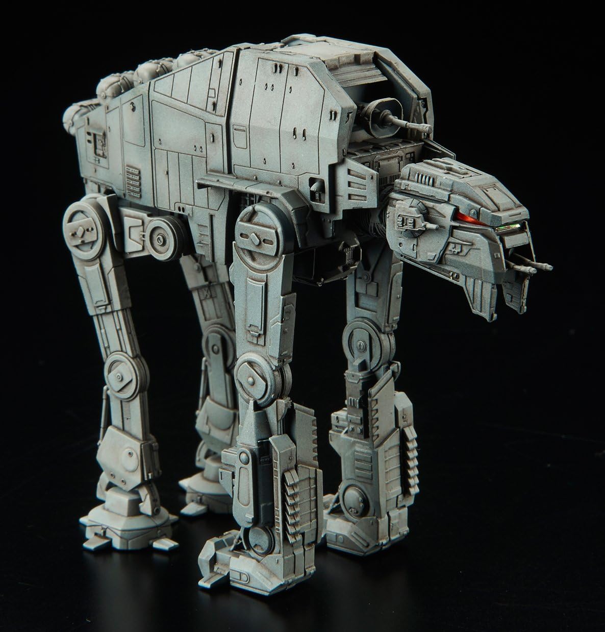 BANDAI SPIRITS Vehicle Model 012 Star Wars at-M6 Plastic, Grey - Image 3