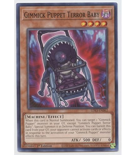 Amazon.com: Yu-Gi-Oh! - Number 40: Gimmick Puppet of Strings
