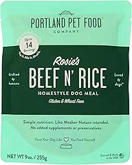 Portland Pet Food Company, Homestyle Dog Meal Rosies Beef N Rice, 9 Ounce