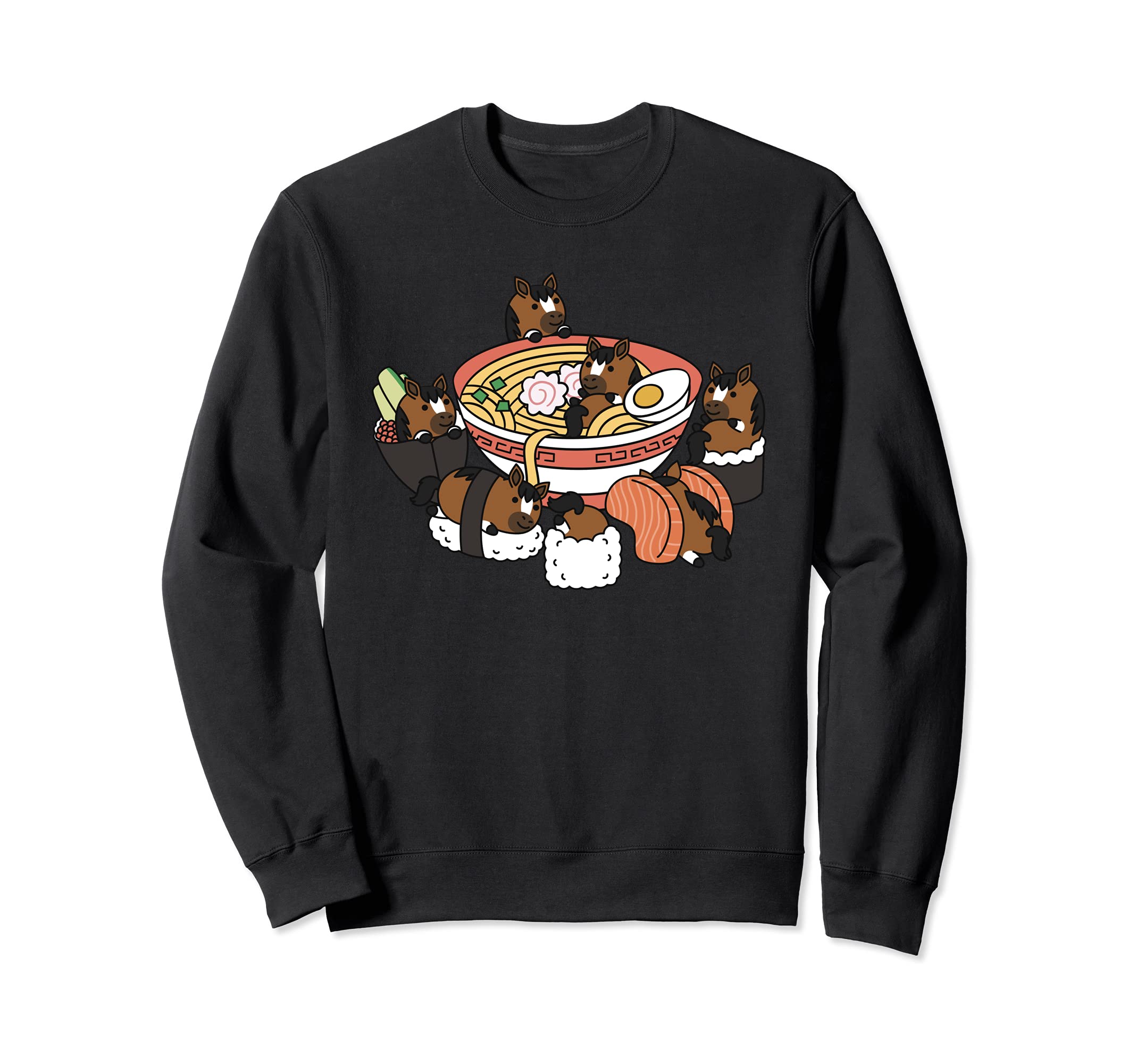 Ramen Sushi Horse Pet Sweatshirt