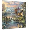 Thomas Kinkade Nature's Paradise - 14" x 14" Gallery Wrapped Canvas