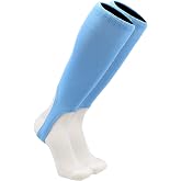 TCK Solid Color 7 Inch Baseball Softball Stirrups | Athletic Team Socks, Youth Adult Sports Gear, Durable Nylon Ribbed Knit Leg Wear, Over Calf Game Sanitary Sock Sleeves