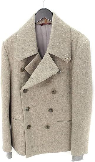 Amazon ポールスミス Paul Smith レザーパイピングpコート M ライトブラウン 中古 コート ジャケット 通販