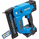 TIQTAK Pin Nailer 23 Gauge Cordless, Nail Gun Battery Powered, 4000 Nails per Charge, Brad Nailer Drives 5/8" to 1-3/8" Nails
