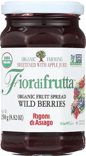 FIOR DI FRUTTA, FRUIT SPREAD WILD BERRY ORGANIC,...