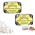 Mystifying Mints Ouija Board Tin with Planchette Shapped Mints (2 Pack) with 2 Collectible Stickers