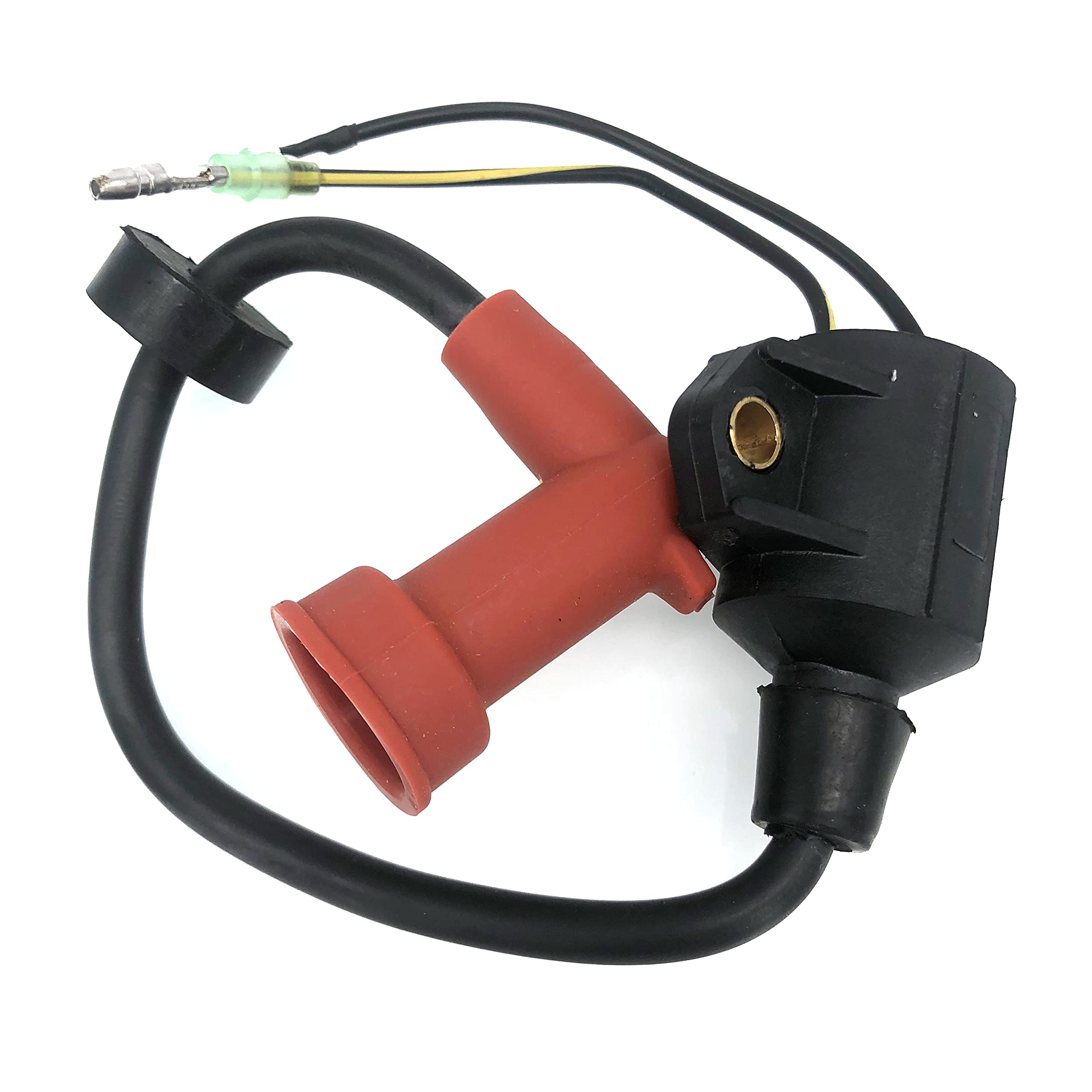 Photo 1 of 61A-85570-01/00 61N-85570-10/00 6H5-85570-00 Outboard Ignition Coil For Yamaha 9.9 15 20 25 30 40 50 150 200 225 250 HP 9.9HP 15HP 20HP 25HP 30HP 40HP 50HP 150HP 200HP 225HP 2-Stroke 63V-85570-01/00