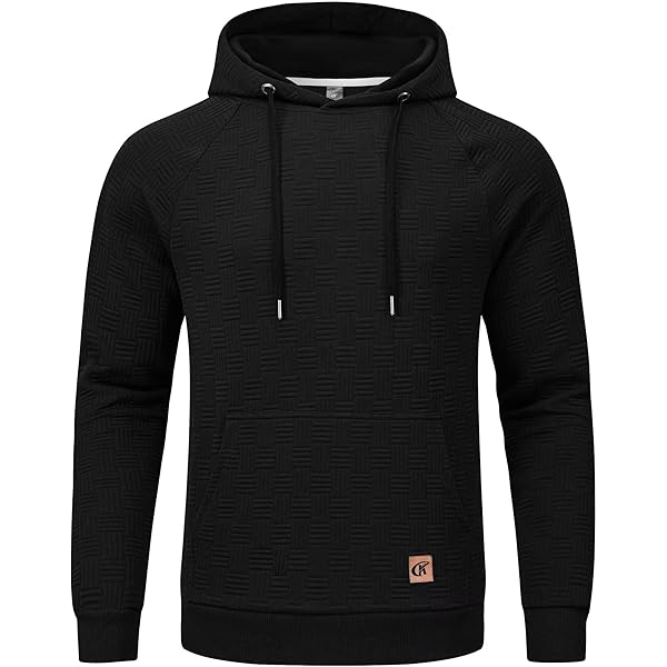 Sudadera Con Capucha Con Botones Para Hombre