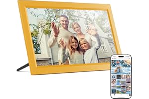 CALLSKY-TAB 64GB 10.1" Digital Picture Frame, 1280 x 800 IPS Touch Screen Electronic Photo Frame, Pre-Load Photo Gift Mode Without Open Package, Auto-Rotate, Wall/Table Mountable, App Share Photos Golden Edition