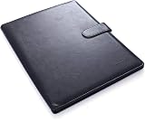 Mymazn A4 Faux Leather Clipboard Folder Conference Folder Black view 4