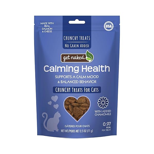 GET NAKED CAT CALMING TREATS | CRUNCHY SALMON...