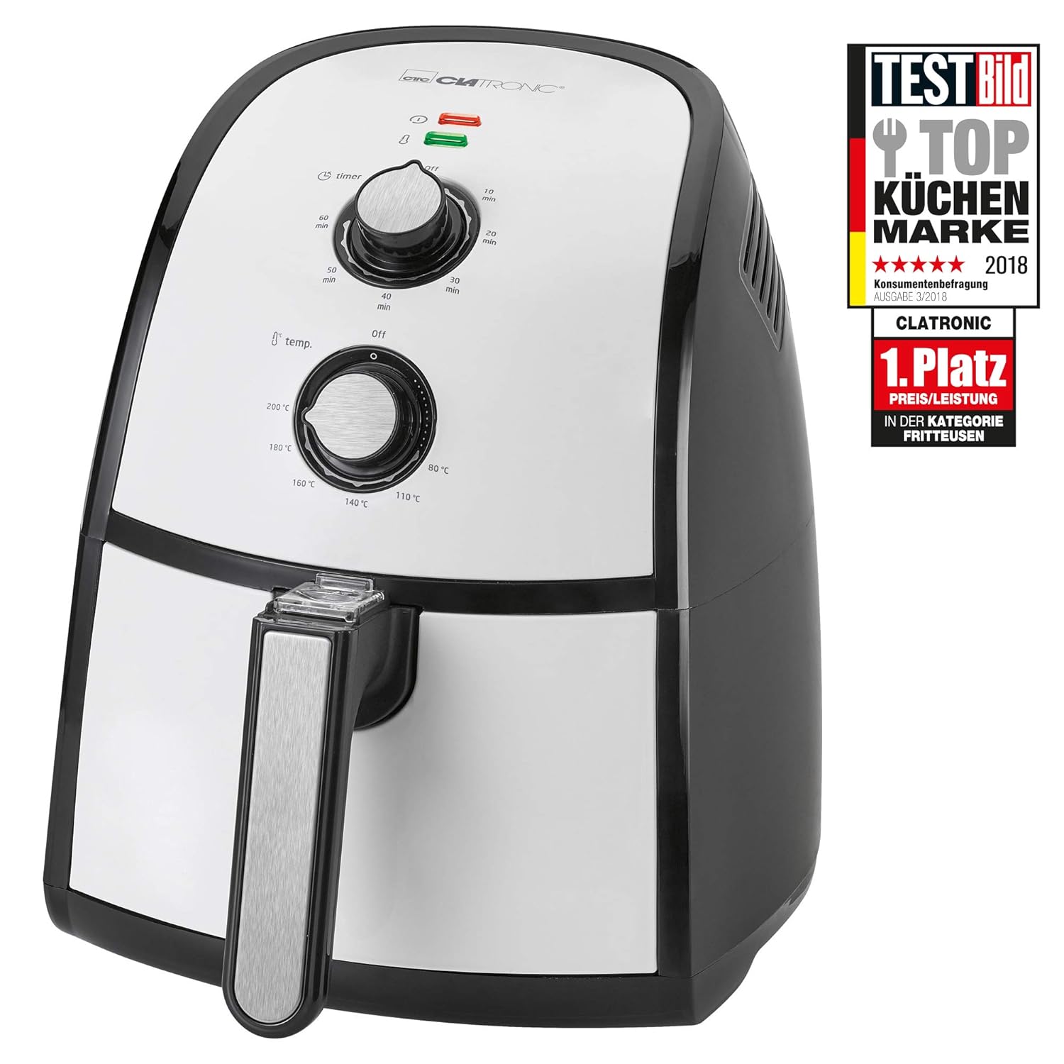 Clatronic FR 3667 H Freidora sin aceite por aire caliente ...