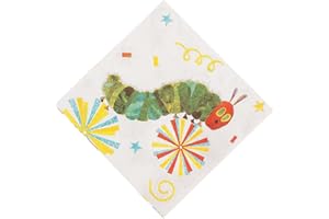 Fun Express - Very Hungry Caterpillar Beverage Napkins for Birthday - Party Supplies - Print Tableware - Print Napkins - Birt