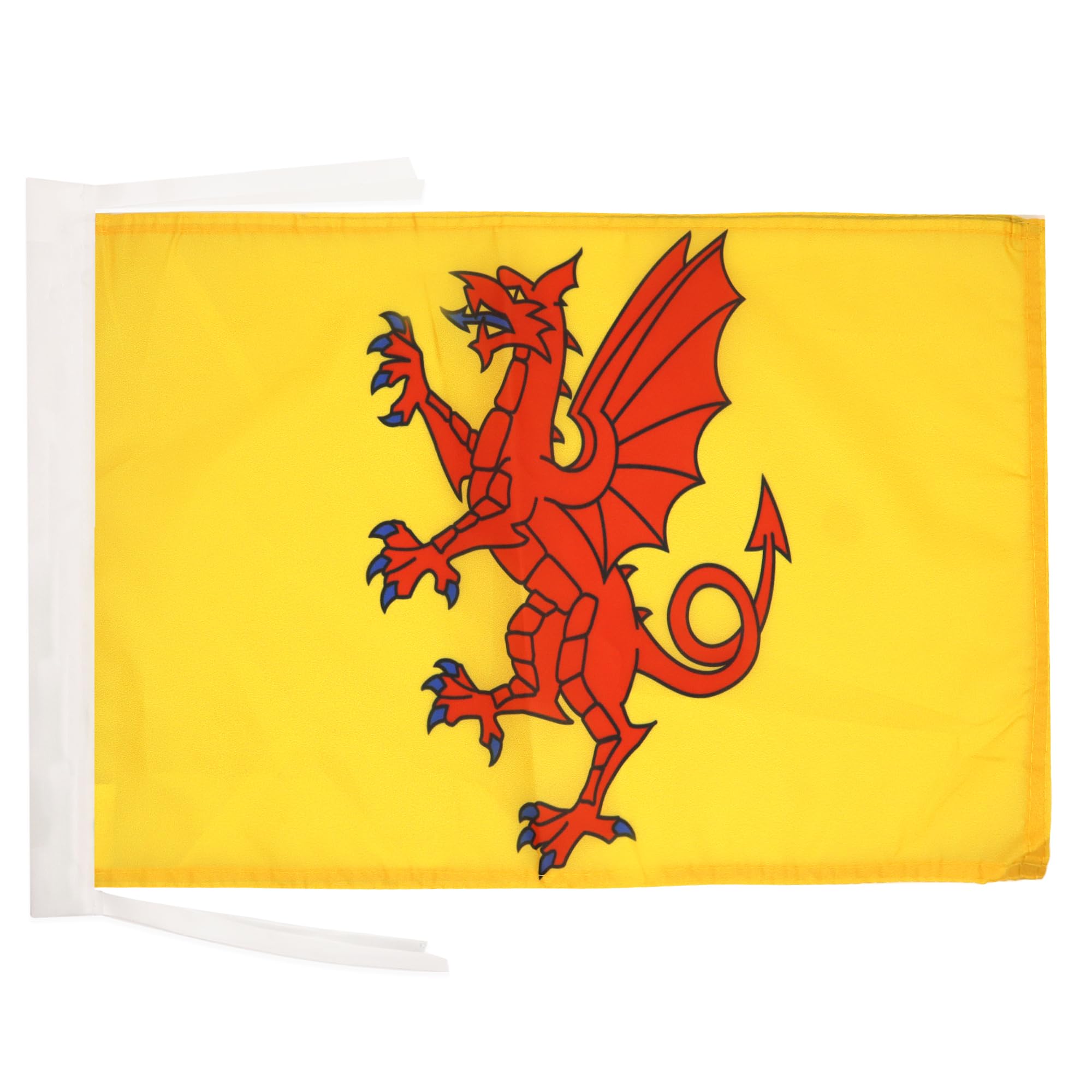 AZ FLAG - Somerset New county Flag - 18'' x 12'' - 100% Polyester County of Somerset - England Small Banner with Two Cords - Fade Resistant - Vivid Colors - 18x12 in - 45x30 Cm