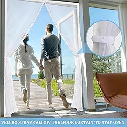 Magnetic Screen Door - Self Sealing, Heavy