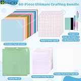 VINYL FROG 60Pcs Accessories Bundle for Cricut Maker Explore Air Starter Kit view 2