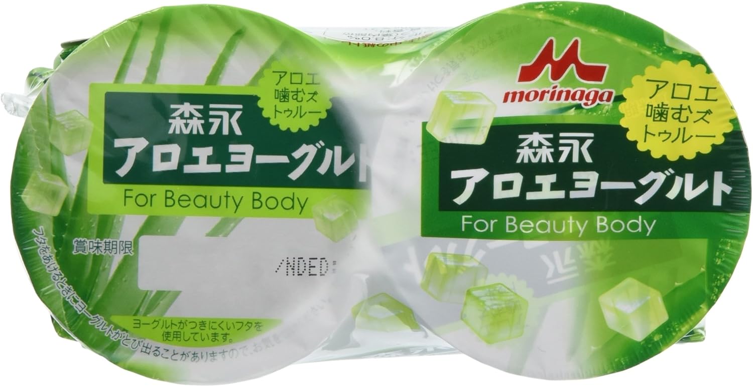 Amazon Co Jp 冷蔵 森永乳業 アロエヨーグルト80g 2個 食品 飲料 お酒