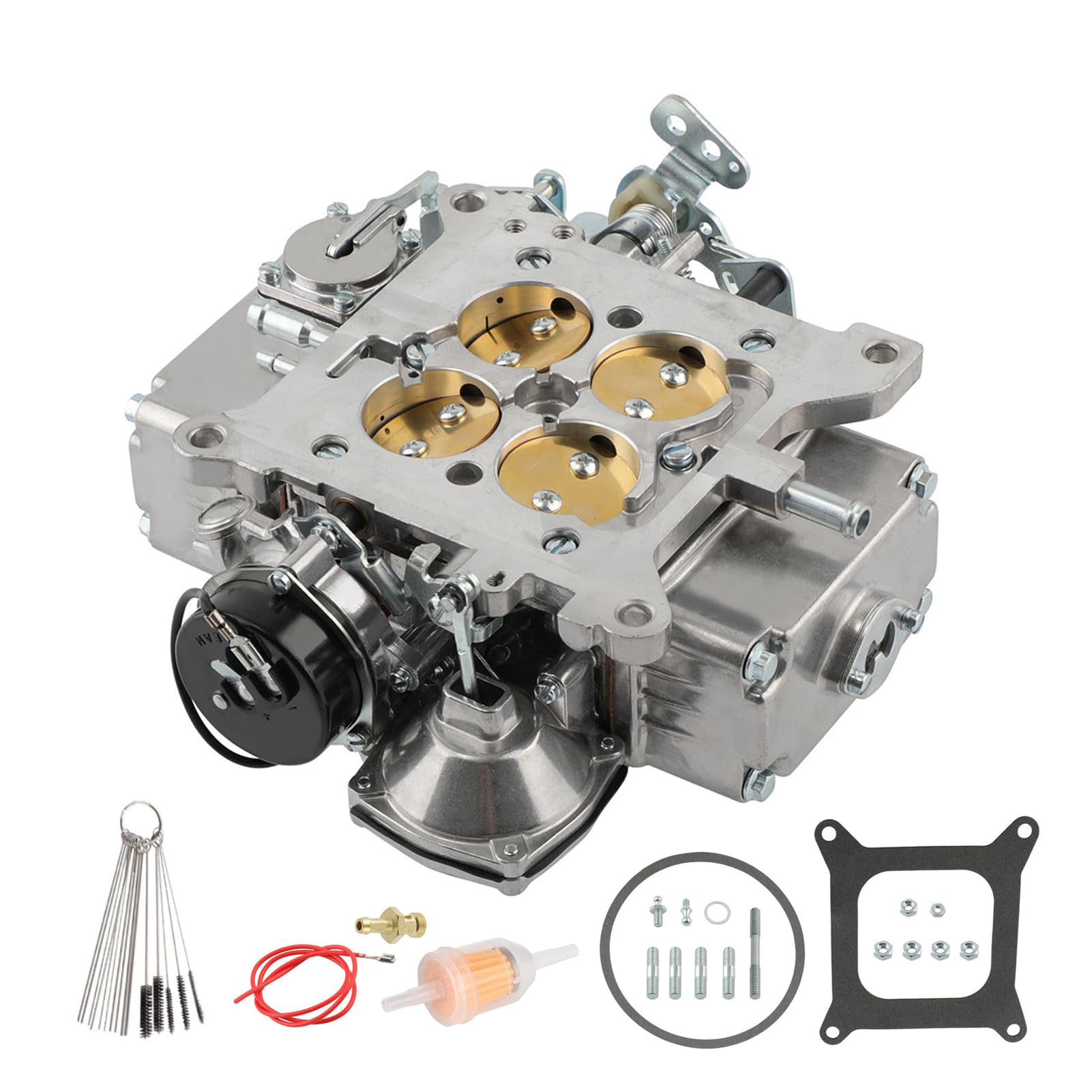 Photo 1 of SVKZGFZ 0-80457S Carburetor for Holley 600 CFM 4160 Street Warrior 4 Barrel Electric Choke Carb 0-80457S