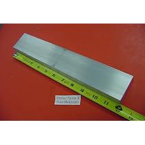 1” X 5” X 12” 6061 Aluminum Flat Bar – T6511 Mill Stock – Solid Extruded Bar For Fabrication & DIY