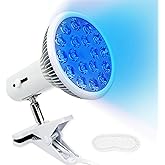 Jaundice Light Therapy Newborn, Bilirubin Light Lamp for Jaundice Baby, Neonatal Baby Jaundice Treat Blue Ray Light, Portable Infant Bilirubin Light with 18 Led Light, Biliblanket Light with Eye Mask