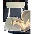 Pianotlbosx Car Leg Extender Leg Support for Driving, Car Front Seat Thigh Extender Support Cushions, Adjustable Length/Height/Angle Leg Rest Pillow for Cars Office (Beige)