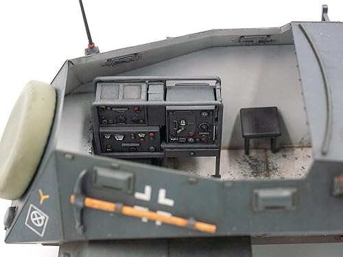 ICM 35111 Plastic Military Vehicle Model Sd.Kfz. 247 Ausf.B with Crew - WWII German Command Armoured Vehicle - Scale 1:35 in Oman | Whizz Military Vehicle Kits