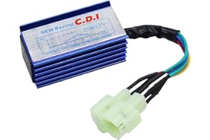 OXCANO GY6 Racing CDI Box Replacement for GY6 50cc 125cc 150cc 139QMB 152QMI 157QMJ Chinese Scooter Moped Go Kart ATV Quads, No Rev Limit
