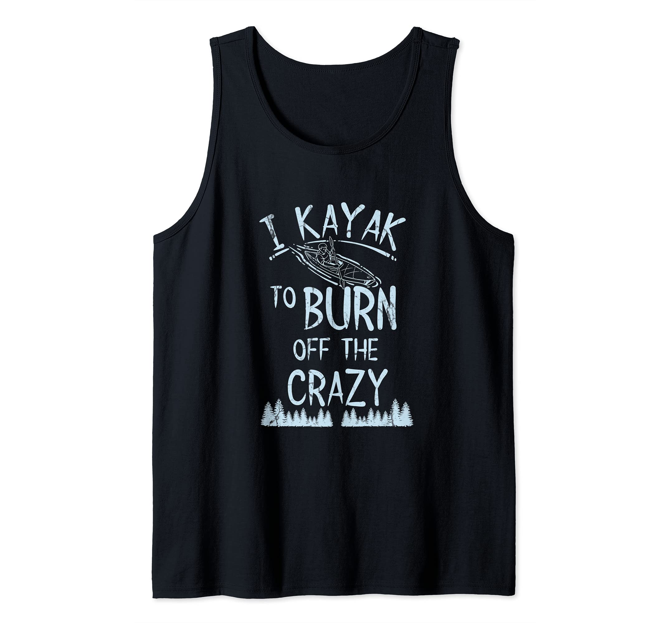 I Kayak Gift Kayaking Tank Top