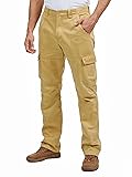 Yevtzl Mens Cargo Pants for Safari, Outdoor