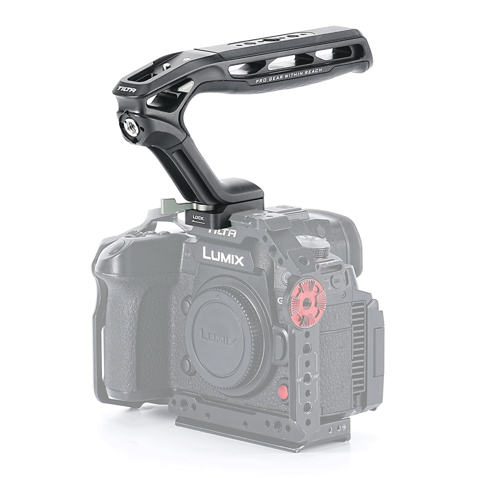 Tilta Xeno Top Handle with NATO Mount - Black TA-XTH3-B