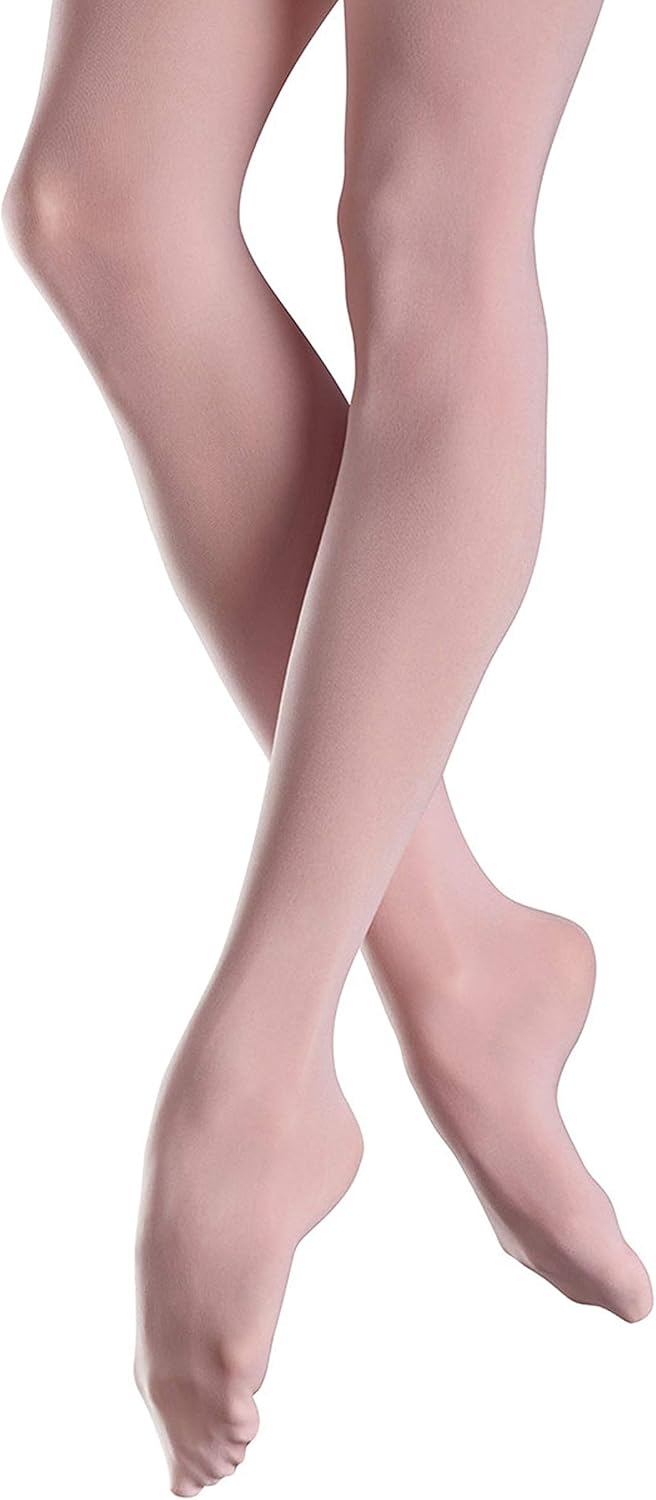 Bloch girls Bloch Dance Girls Endura Footed Tights: Clothing