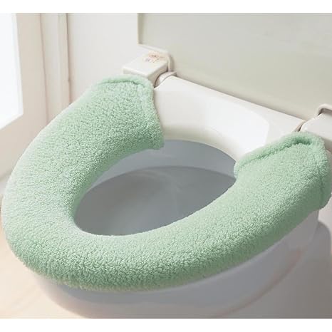 Amazon ベルメゾン 厚手タイプ 抗菌 防臭 便座カバー 同色 ２枚