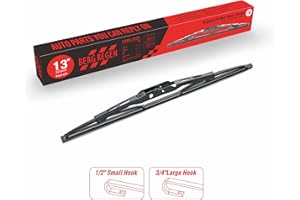 BERG REGEN Rear Wiper Blades 13 inch(13-1), Replacement For Honda CR-V 16-12, GMC Yukon Cadillac Escalade 20-15, Jeep Wrangler 06-97, Ford Freestyle 07-05, Back Windshield Wiper Blades +More Cars
