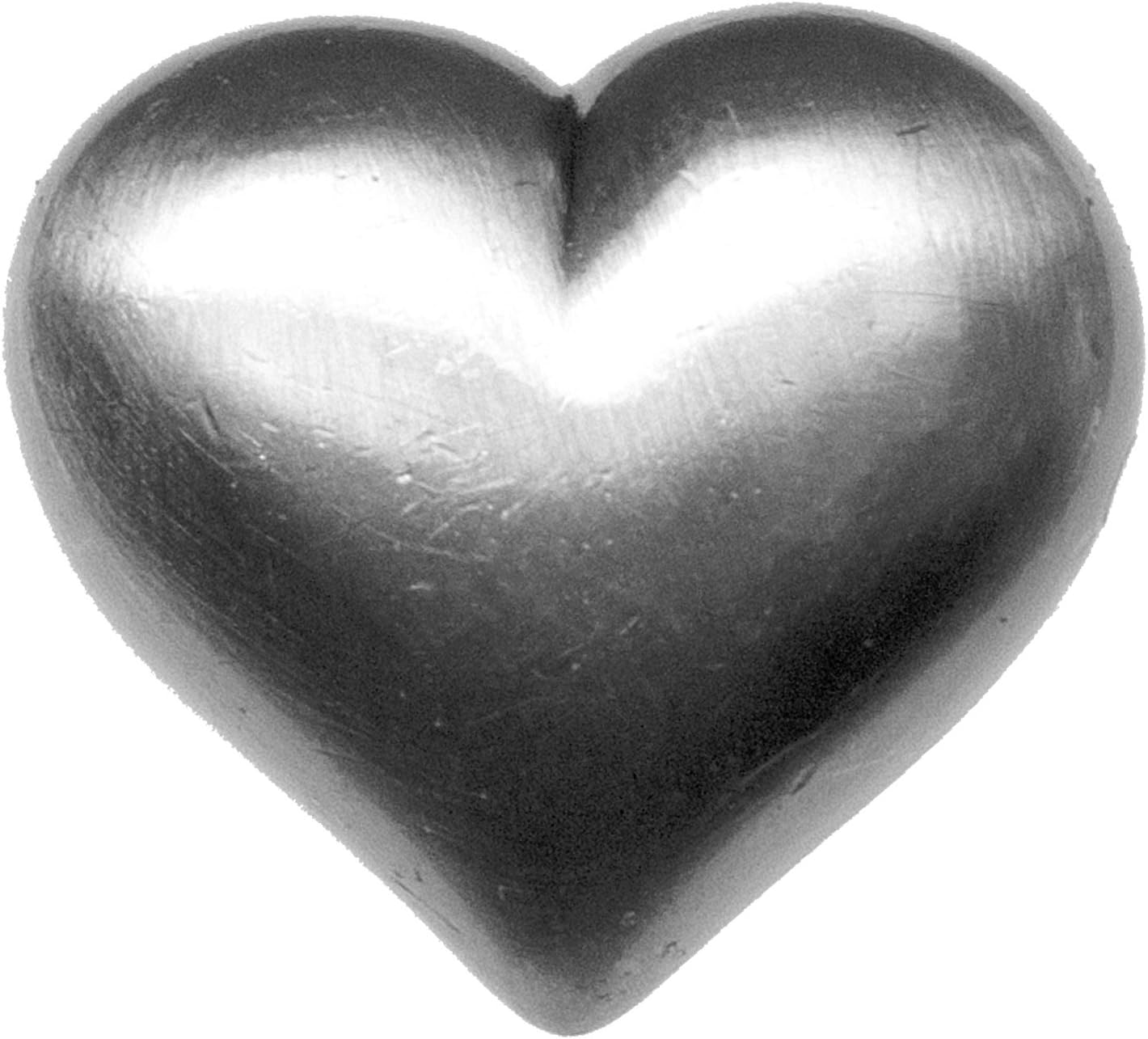 Big Sky Hardware Sierra Lifestyles Large Heart Knob, Pewter