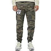Israel Crest - Israeli Jewish National Soccer Cup Unisex Drawstring Fleece Jogger Pants (Small, Forest Camo)