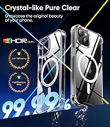 SUCGLES for iPhone 15 Plus Case with
