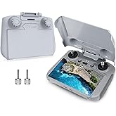 FPVtosky 3-IN-1 Mini 5/4 Pro RC 2 Sun Hood protective Cover + 2 Screen Protector + Lanyard Bundle, Compatible with DJI Mini 4