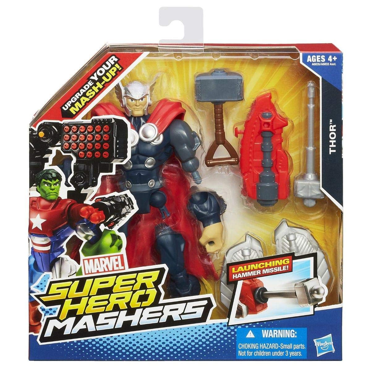 Marvel Super Hero Mashers Thor Figure 6 Inches