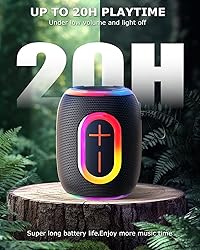 Foseener Portable Bluetooth Speaker with Stereo