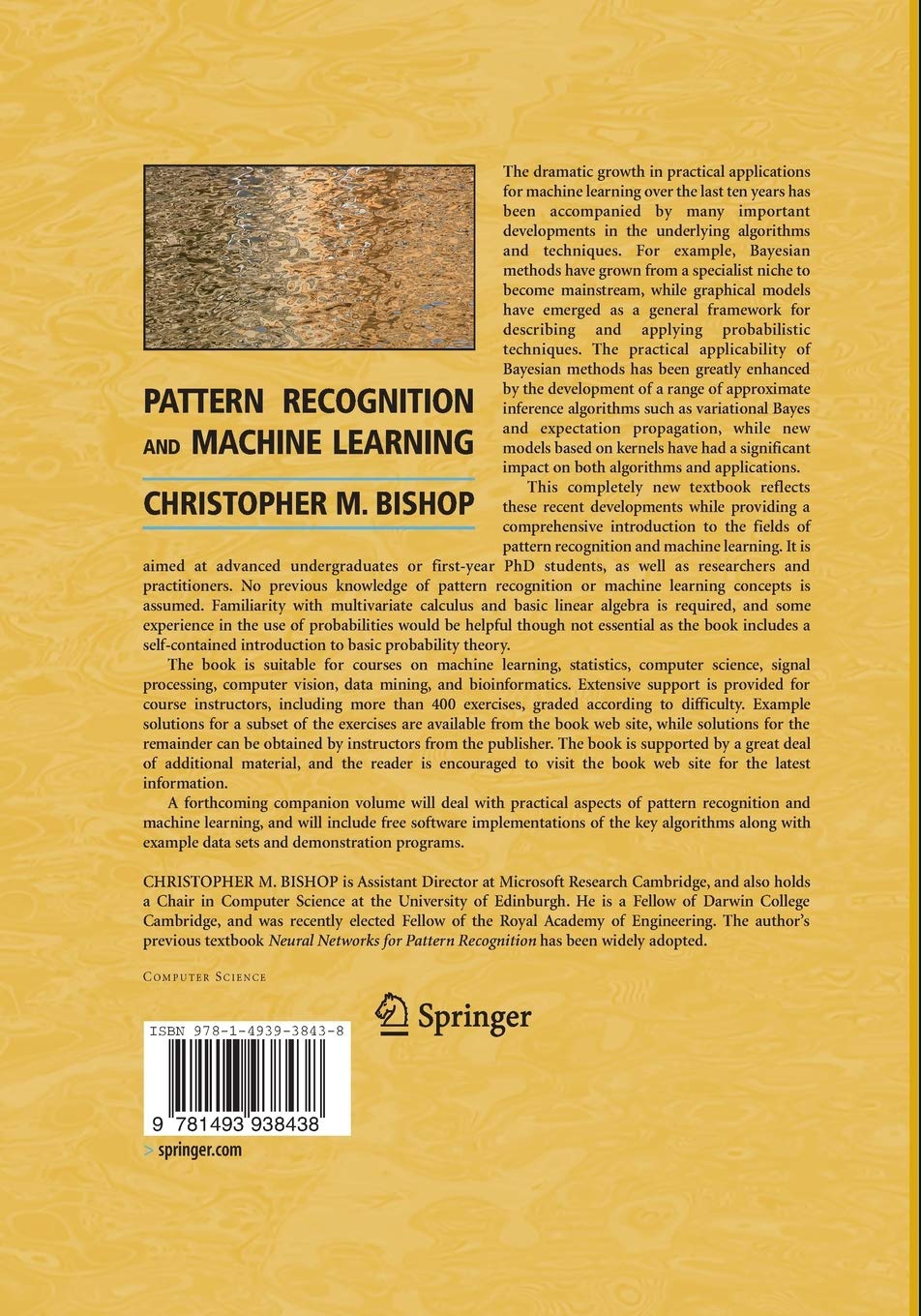 Pattern recognition and machine learning. Pattern recognition and machine learning
