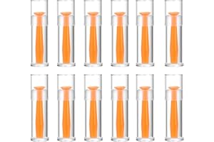 DHSUUUUP 12 Pack Hard Contact Lens Remover for RGP and Scleral Lenses, Eye Plungers Suction Cup Removal Tool