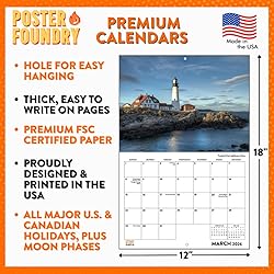 Trail Running Calendar 2026 Runners Monthly Wall