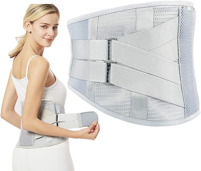 Back Brace Lumbar Support for Men & Women Relieve Lower Back Pain with Sciatica, Scoliosis